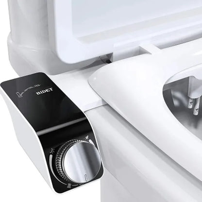 "Freshspray Duo: the Ultimate Bidet Upgrade!"
