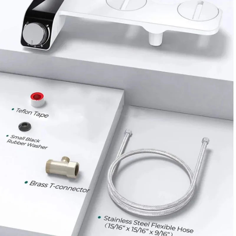 "Freshspray Duo: the Ultimate Bidet Upgrade!"