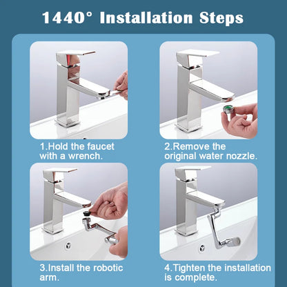 FlexiSpray 1080 - The Ultimate Kitchen and Bathroom Faucet Extender