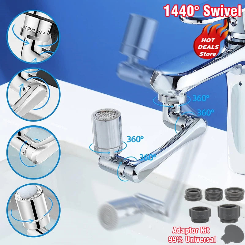 FlexiSpray 1080 - The Ultimate Kitchen and Bathroom Faucet Extender