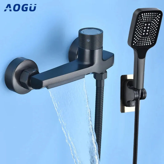 Shower Luxe: Waterfall Faucet Set
